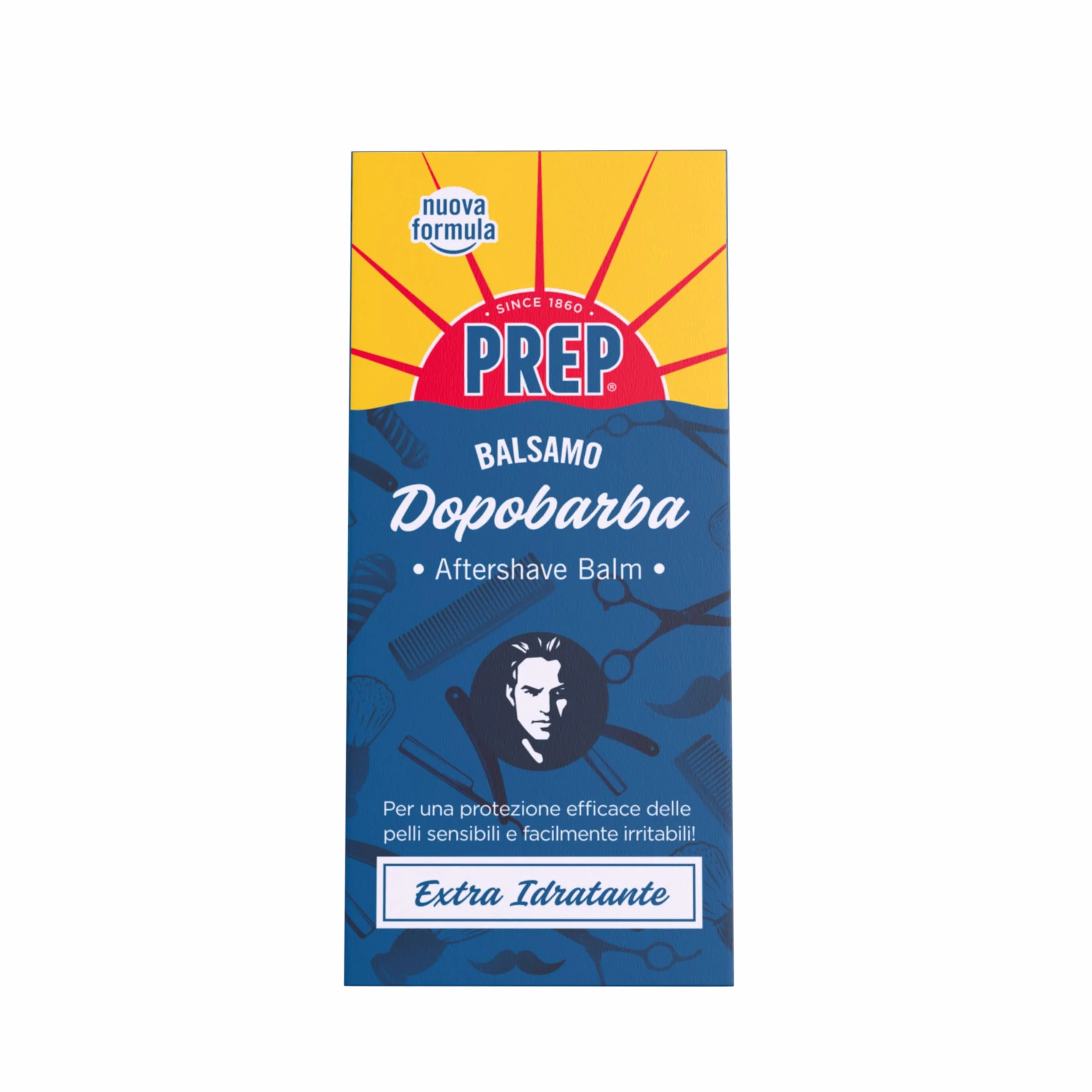 Balsamo Dopobarba Extra Idratante 75ml Per Pelli Sensibili Senza Alcol