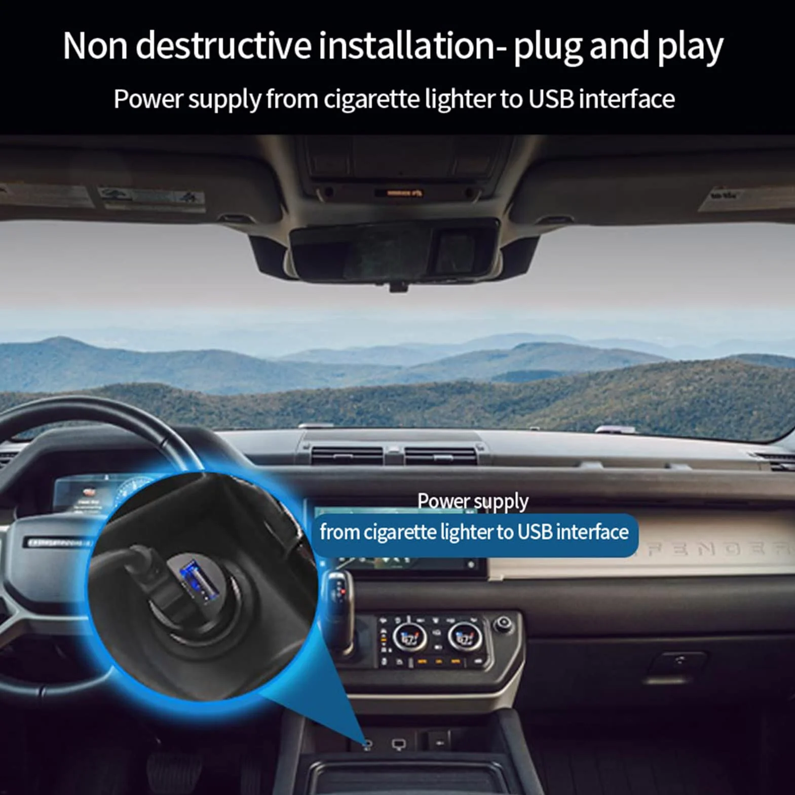 Contachilometri GPS digitale Contachilometri Display LCD da 4,7 pollici Display HUD con allarme di velocità eccessiva per tutti i veicoli 5-24V