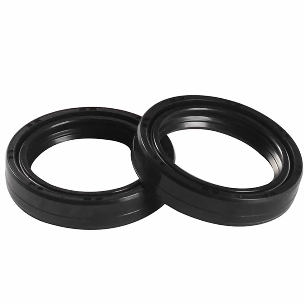 Compatibile con MX80 PW80 TTR90 TTR90E 50 Jog R BWS 50 1980-2011 Paraolio Forcella Anteriore 26X37X10.5 e parapolvere 26X37(2pcs Oil 2pcs Dust)