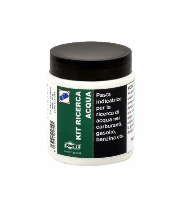 KIT RICERCA ACQUA CARBURANTI in pasta bar. 70 g