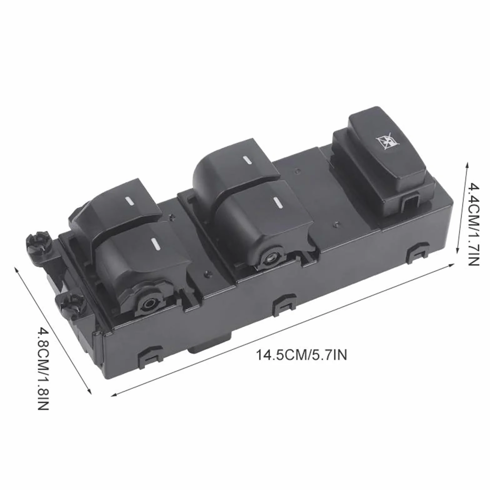 Interruttore Controllo Finestra Principale Alimentazione Per Hyundai Per I30 2012-2016 Pulsante Sollevatore LHD RHD 93570-A6560 Interruttore Alzacristalli