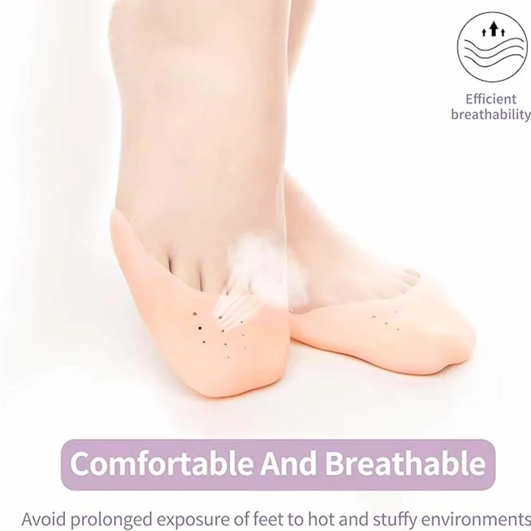 Silicone Gel Toe Saver Forefoot Pads Metatarsal Pads for Ballet Shoes Classical Dance Salvapunte