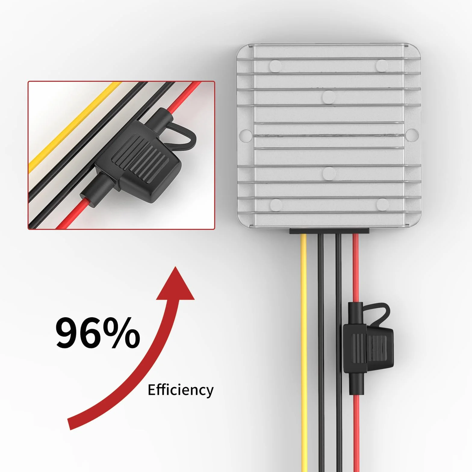 Przetwornica 24V na 12V 30A 360W IP67 Impermeabile Step Down