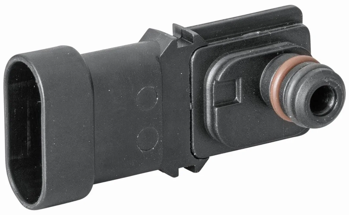 HELLA 6PP 009 400-281 Sensore Pressione Collettore Aspirazione 3 Poli Con Guarnizione Senza Cavo