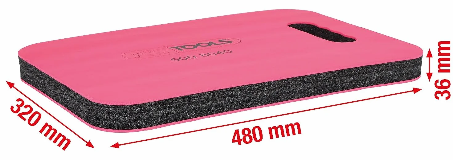 KS Tools 500.8040 Materassino per Meccanici Piccolo, Misure L480 X P320 X H36 mm