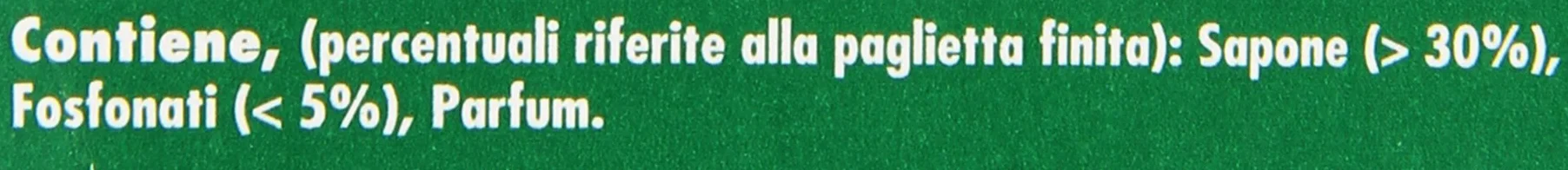 Bravo Detergente per Stoviglie e Superfici Dure Sgrassante al Limone 7 Pagliette Saponate Confezione da 2