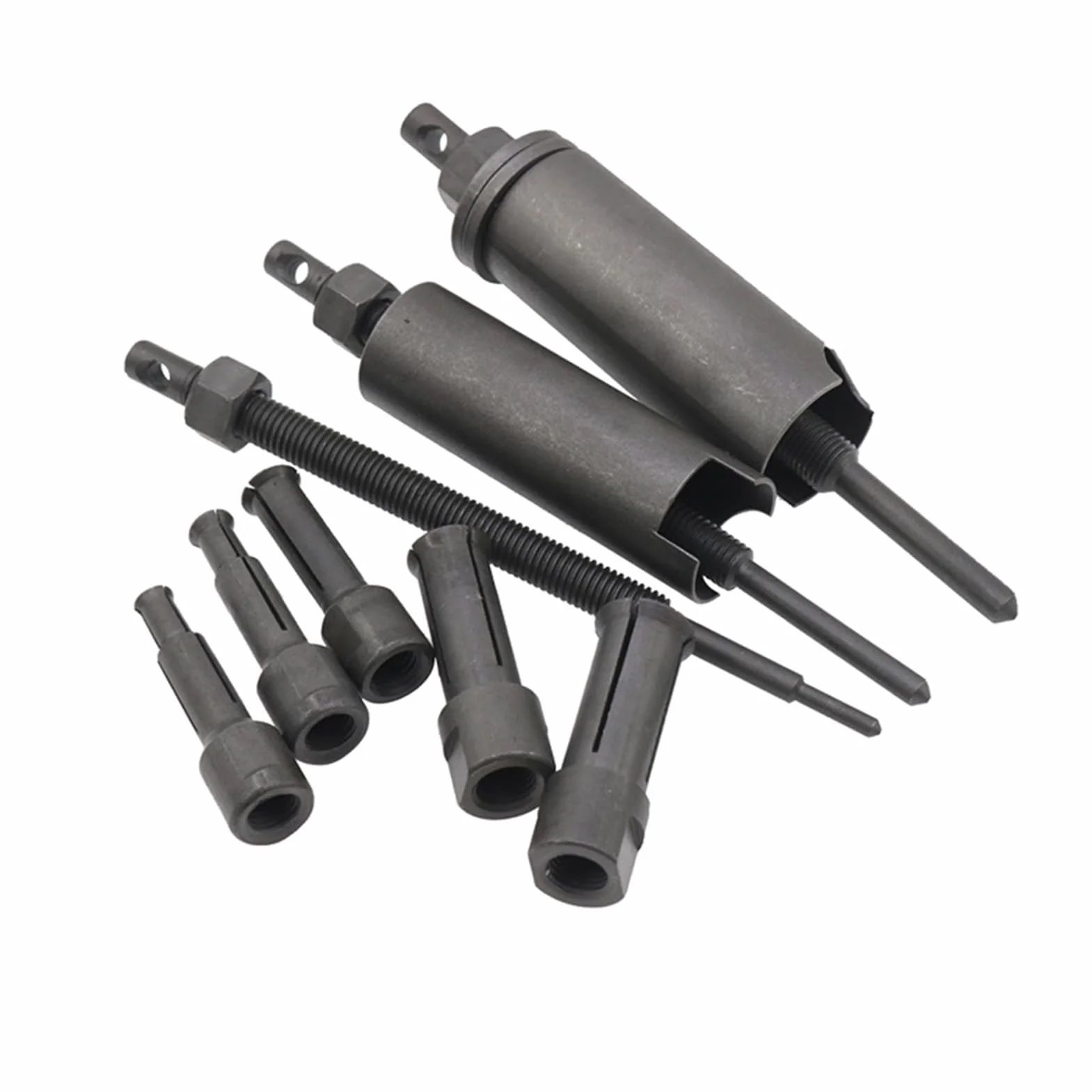 Geevorks Estrattore di cuscinetti interni per biciclette utensili speciali per cuscinetti a sfera albero motore, kit di strumenti di rimozione cuscinetti per moto, estrattore per cuscinetti a 8 pezzi