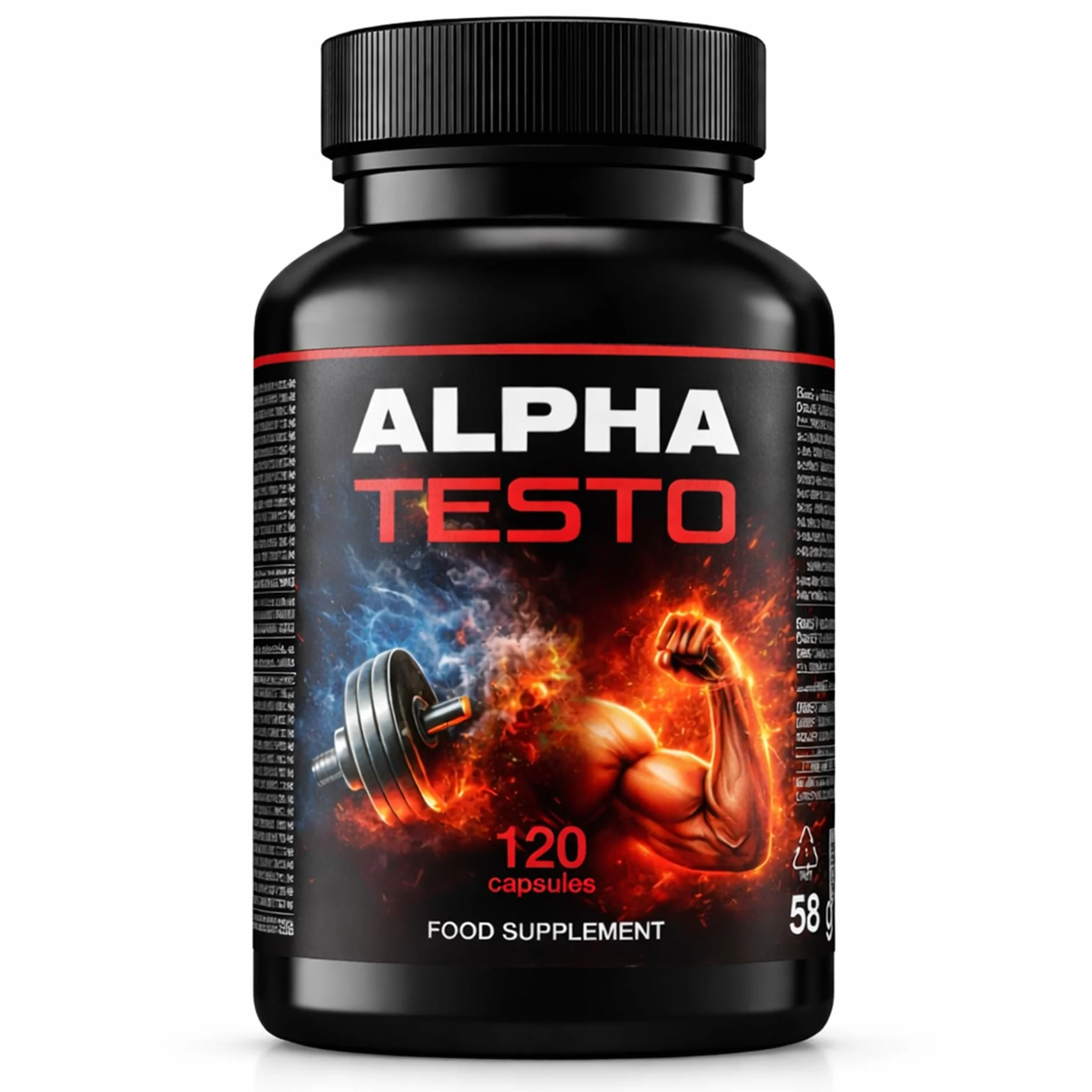 AlphaTesto Complex Integratore Alimentare 120 Capsule 30 Giorni