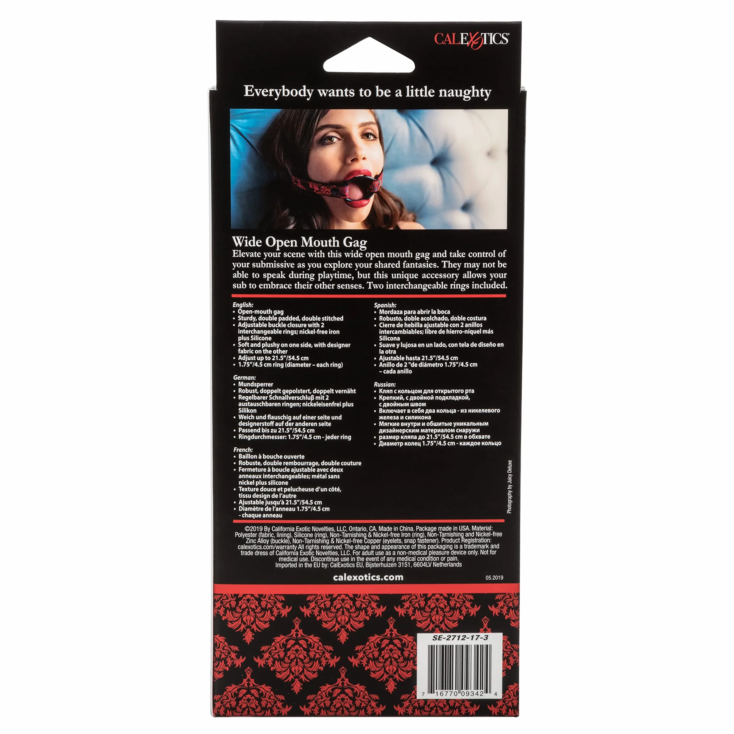 Calexotics Wide Open Mouth Gag