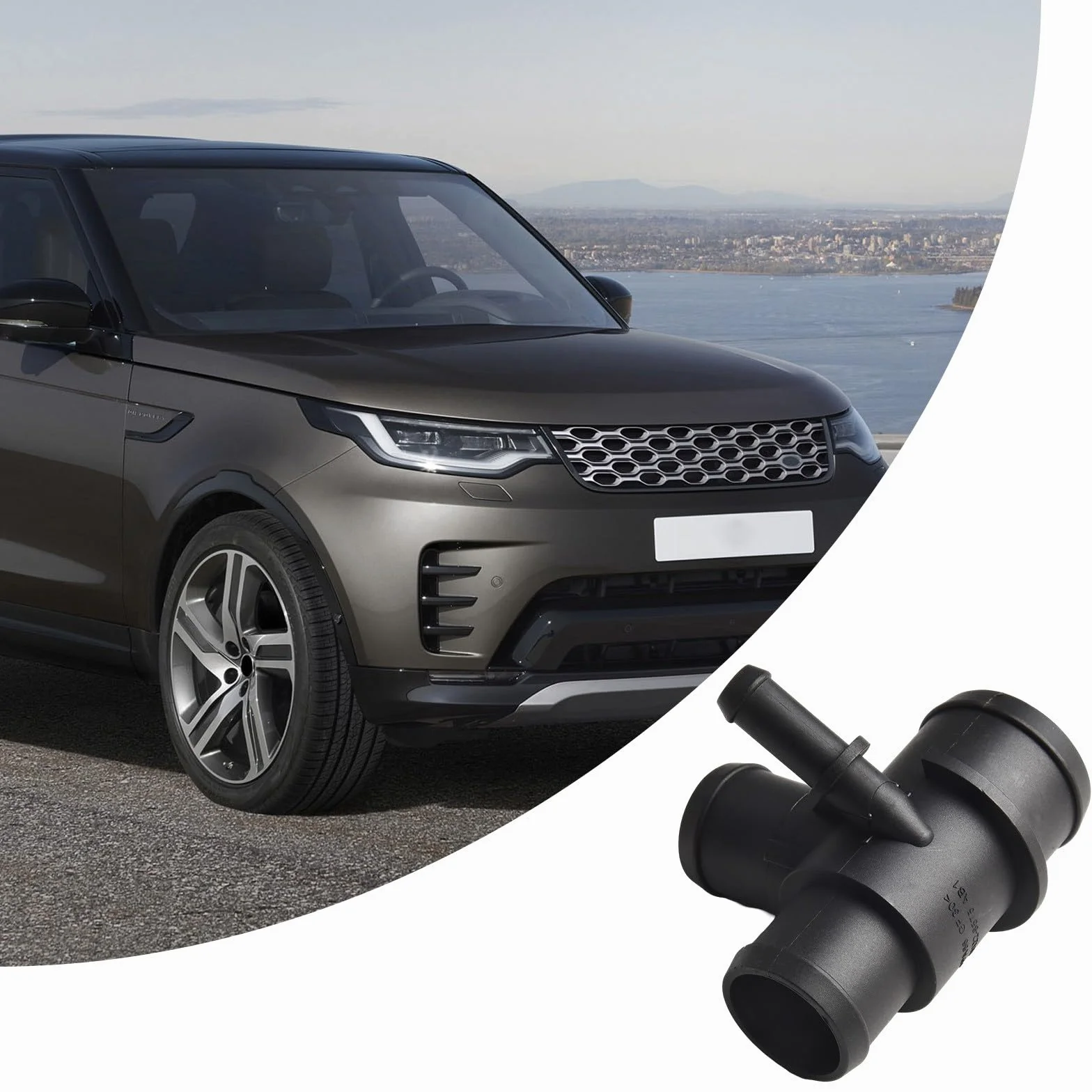 Connettore per tubo dell'acqua di regolazione della temperatura del motore per Land Rover 2010 2016, sostituzione diretta dell'alloggiamento del termostato, numero OEM LR025969