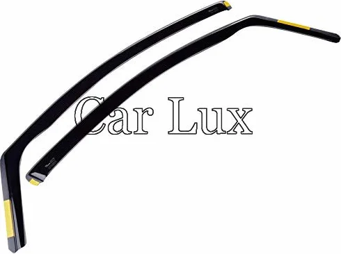 Car Lux AR00022 – Deflettori di vento Derivabiriso, kit di 2 pezzi, per Fiorino dal 2008