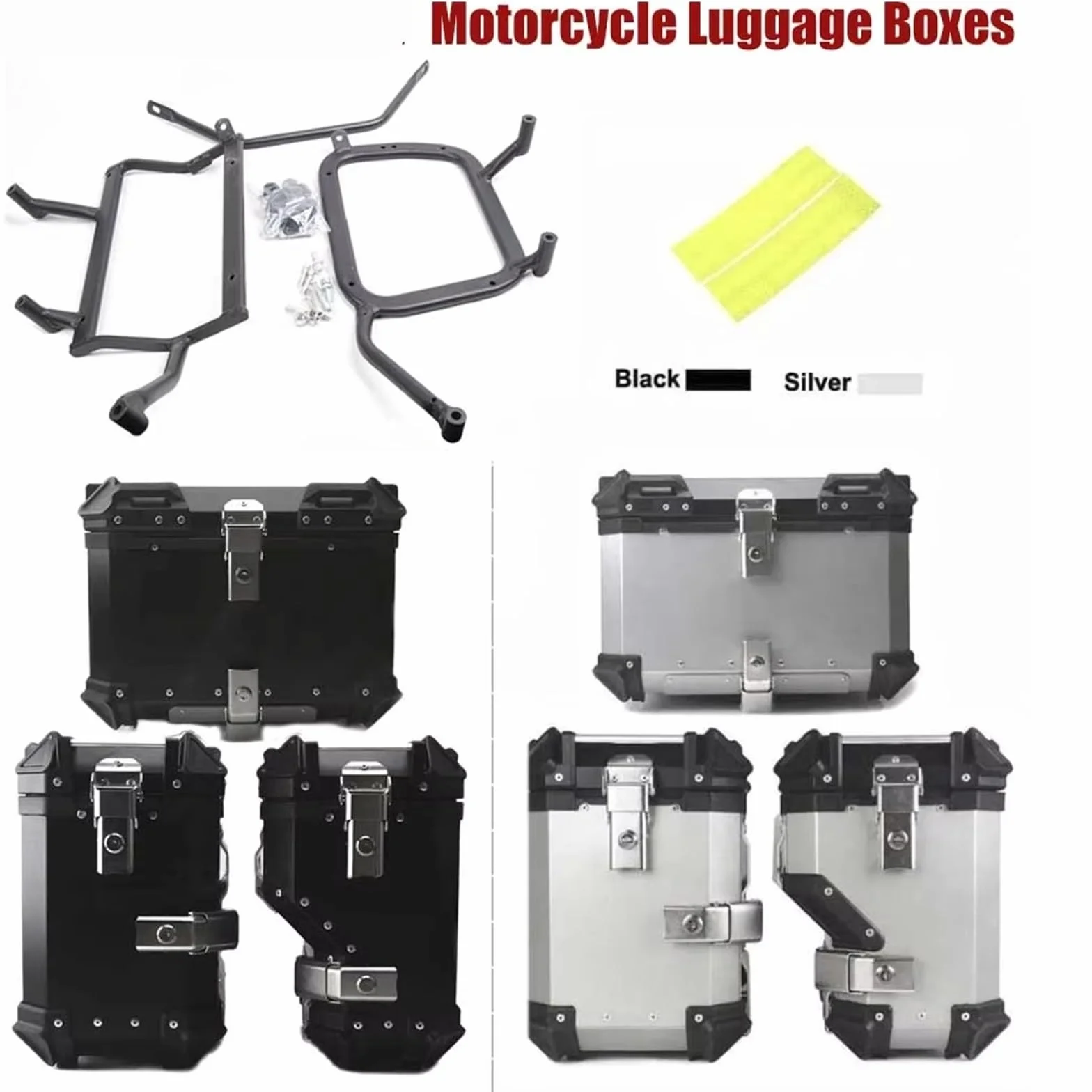Moto Posteriore Portapacchi Per 800MT Per CF 800 MT Tronco Del Motociclo Top Box Lato Caso Dei Bagagli Pannier Rack Telaio Posteriore Del Casco Topcase Supporto Accessori Moto Portapacchi(Luggage Brac