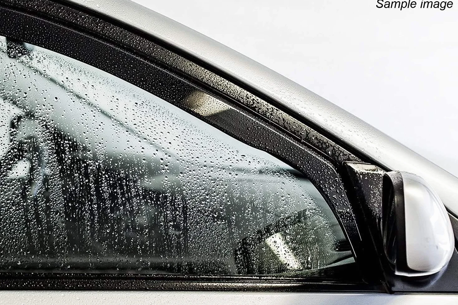 Deflettori d'Aria Antiturbo per Nissan Qashqai J11 2016-2021, Deflettori Aria Auto Deflettore Pioggia Antivento Paravento Antipioggia Frangivento