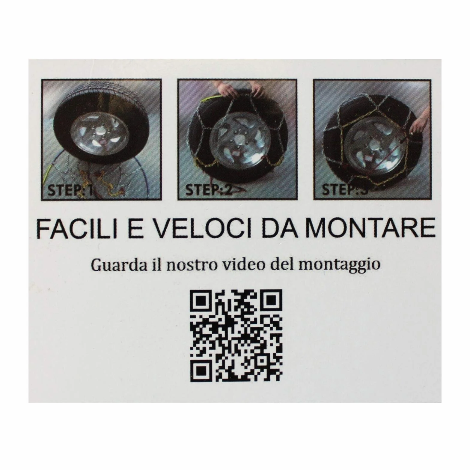Catene da Neve OMOLOGATE 16mm 255/45-20 R20 SUV 4x4