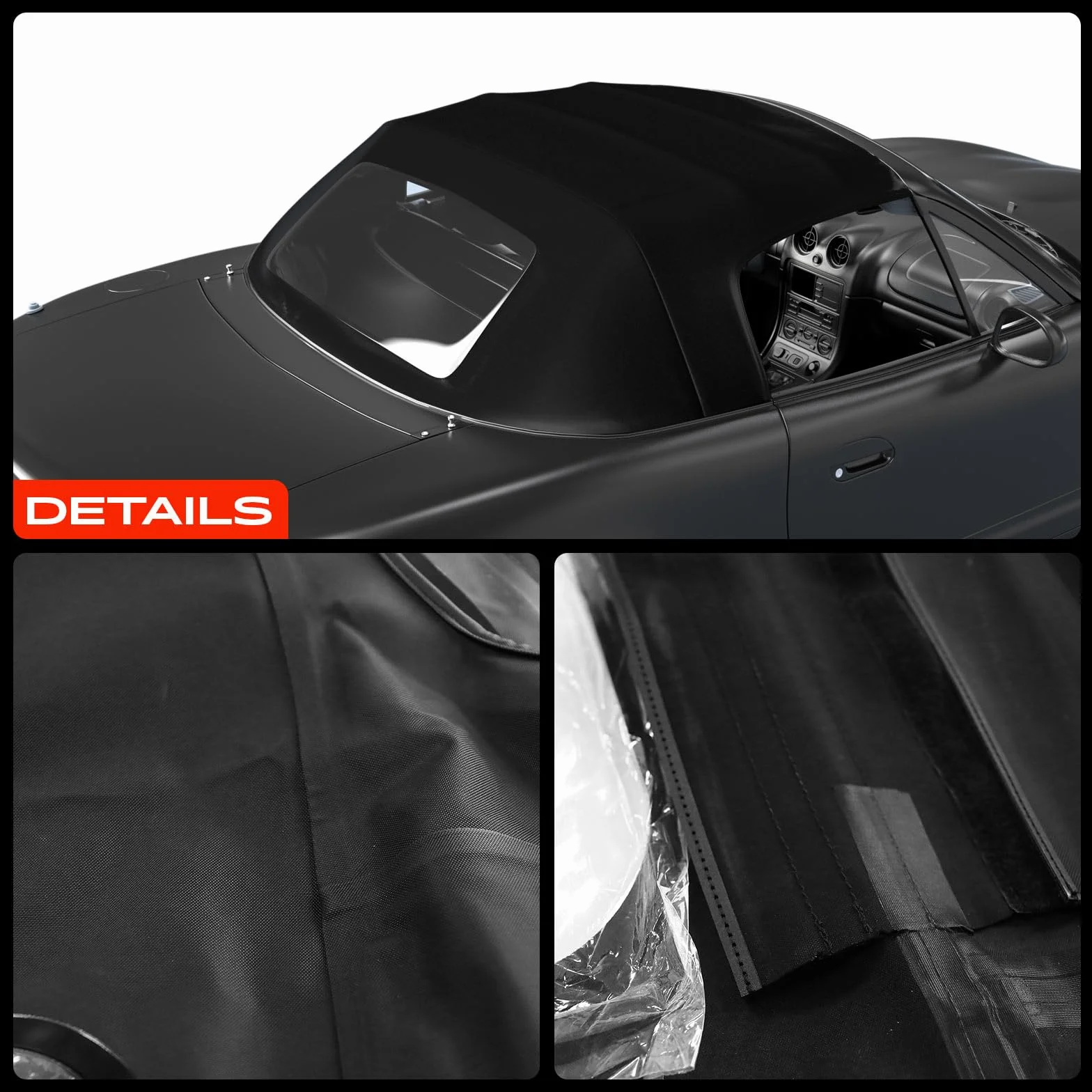 Frankberg Capote soft top Compatibile con MX-5 II NB MX-5 I NA Cabriolet