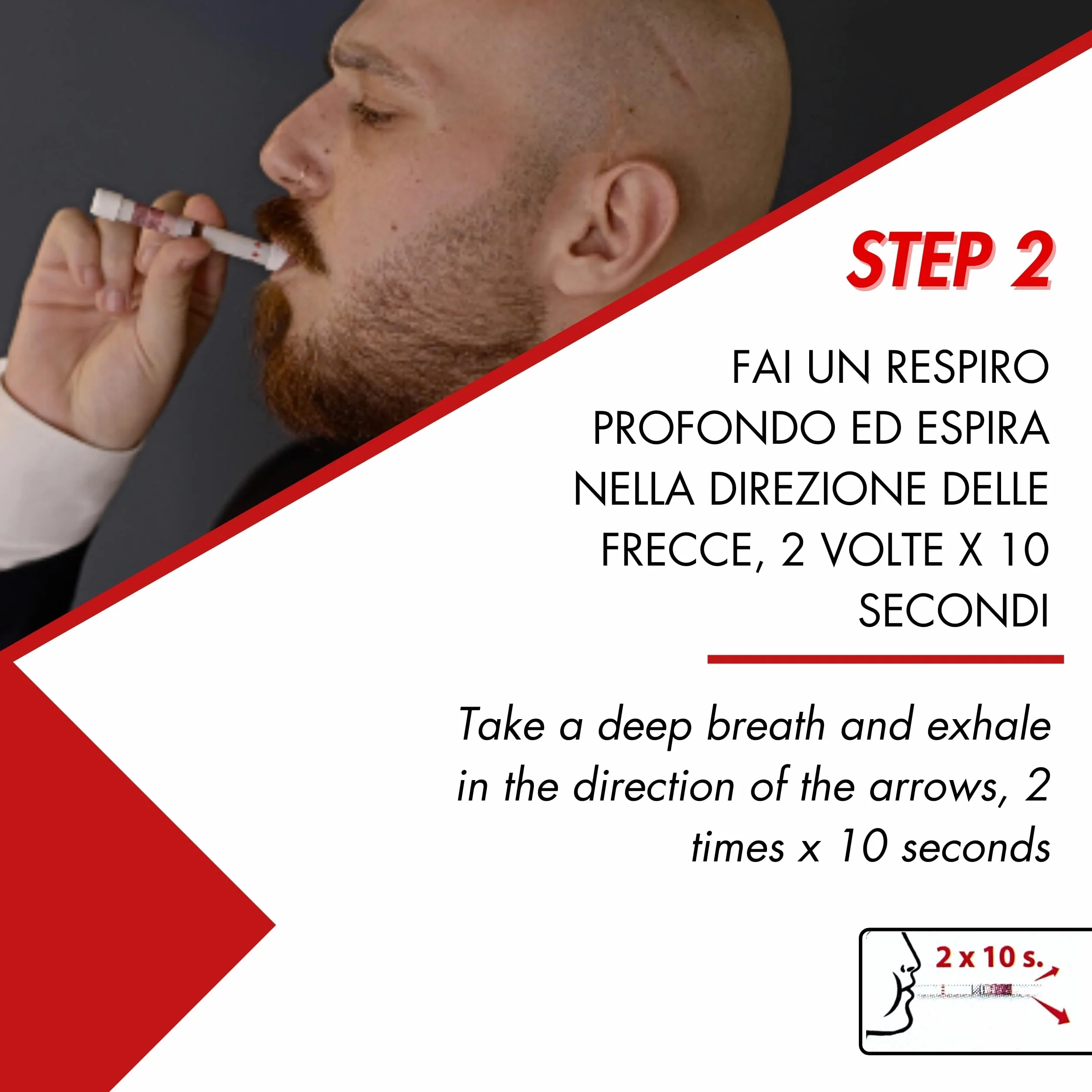 Bottari S.O.S – Alcol Test Monouso Certificato, Alcol Test Approvato Unione Europea, Portatile, Etilometro, Alcol Test USA e Getta, Risultato rapido (1 Pezzo)