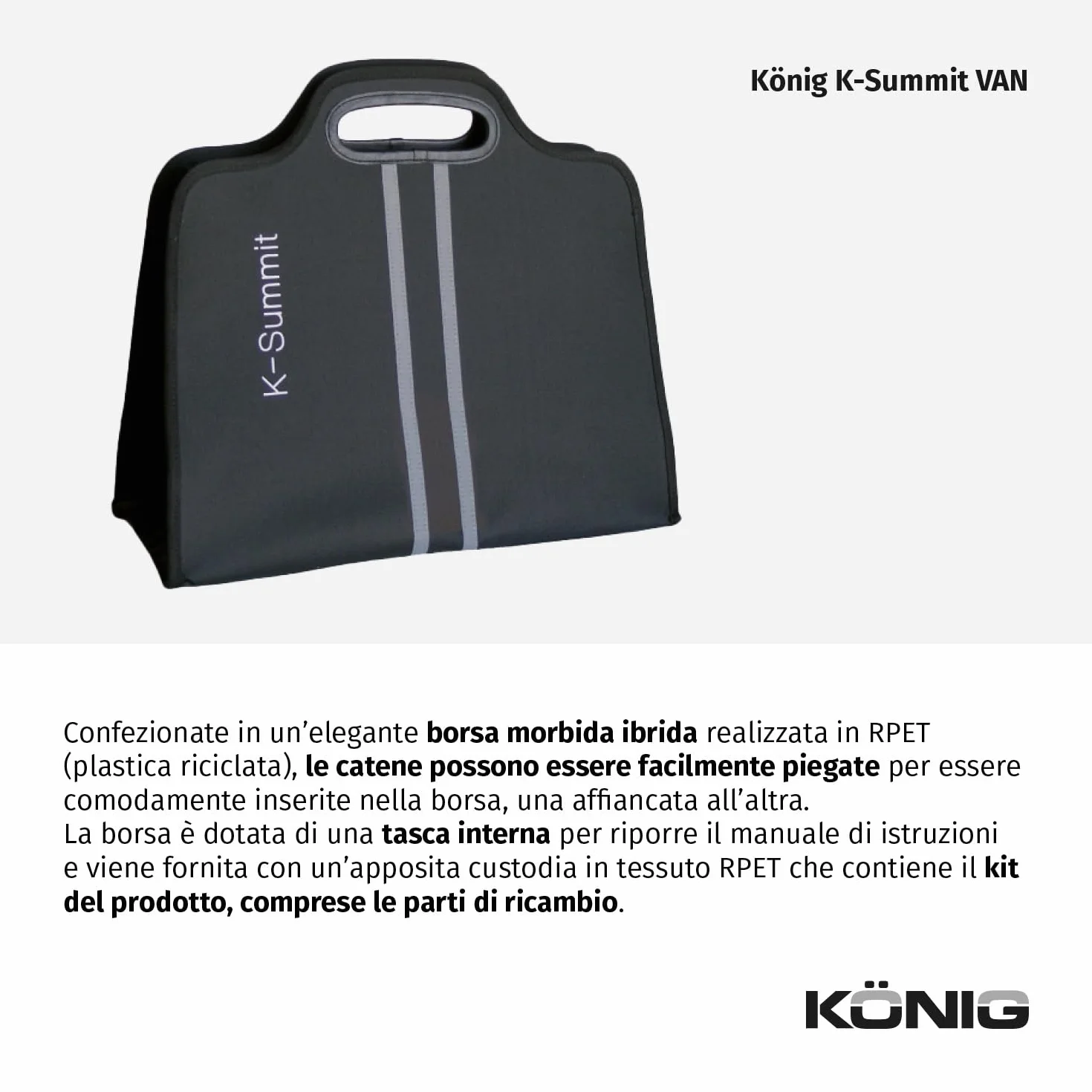 KÖNIG K-Summit VAN K84 Catene da Neve