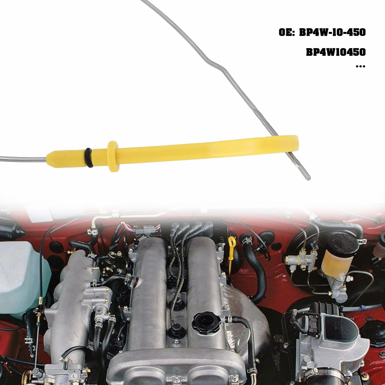 1 Astina Di Livello Olio Motore BP4W-10-450 Compatibile Con Mazda MX-5 NB E NB/FL 1998-2005 Compatibile Con Mazda Miata 1999-2005