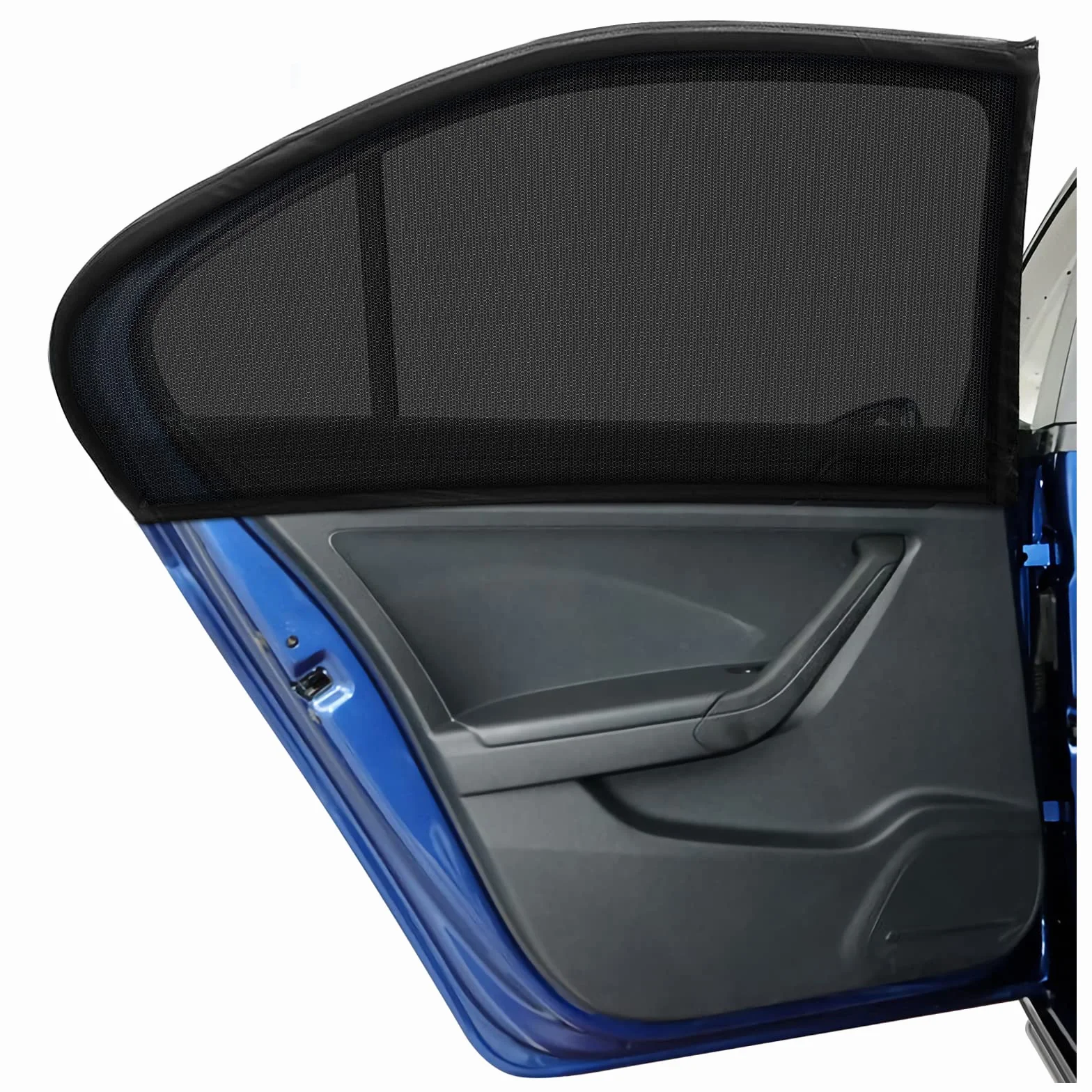 Tendine Parasole Auto Bambini 2 Pezzi, Tende Oscuranti Vetri Auto Protezione UV Rete Traspirante