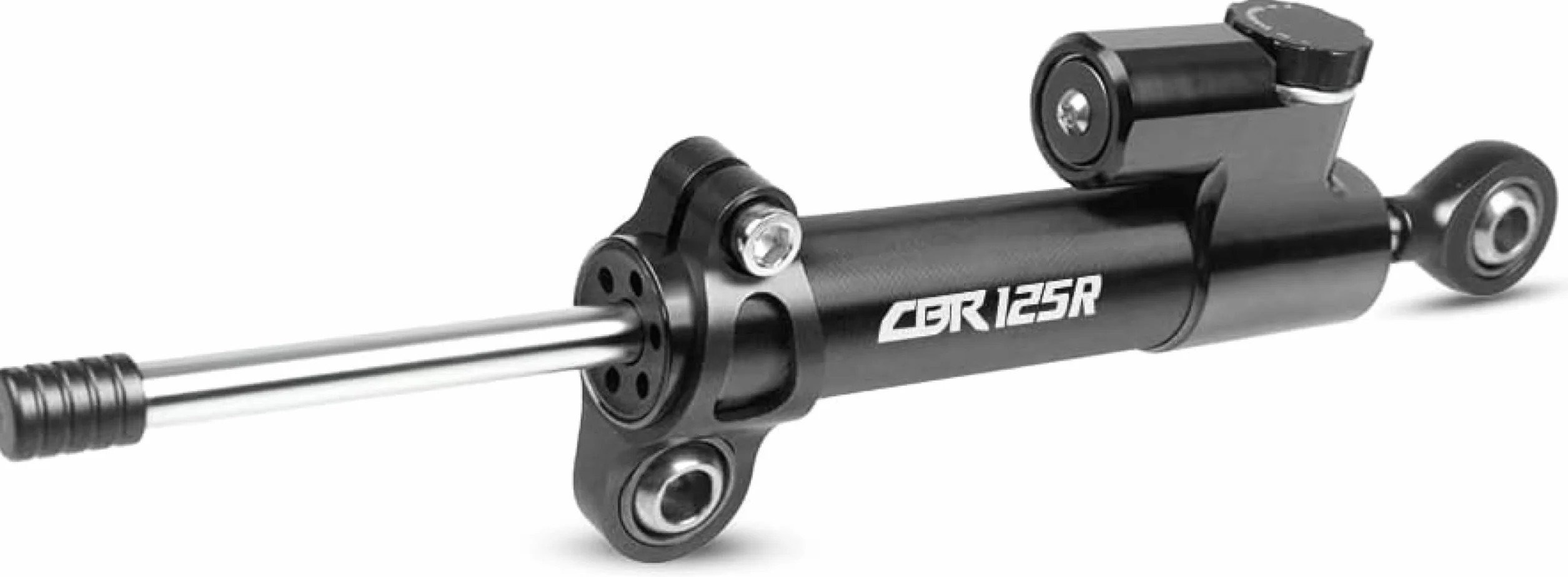 Ammortizzatore di sterzo moto Per Yamaha YZF R6 1999-2004 YZF R1 2002 2003 FZ1 Per Fazer 2001-2005 Stabilizzatore CNC Moto Controllo di sicurezza lineare invertito Nero-Nero