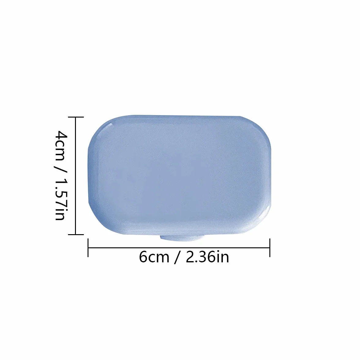 Custodia Porta Lenti a Contatto Portatile Mini Colorata per Viaggio e Casa
