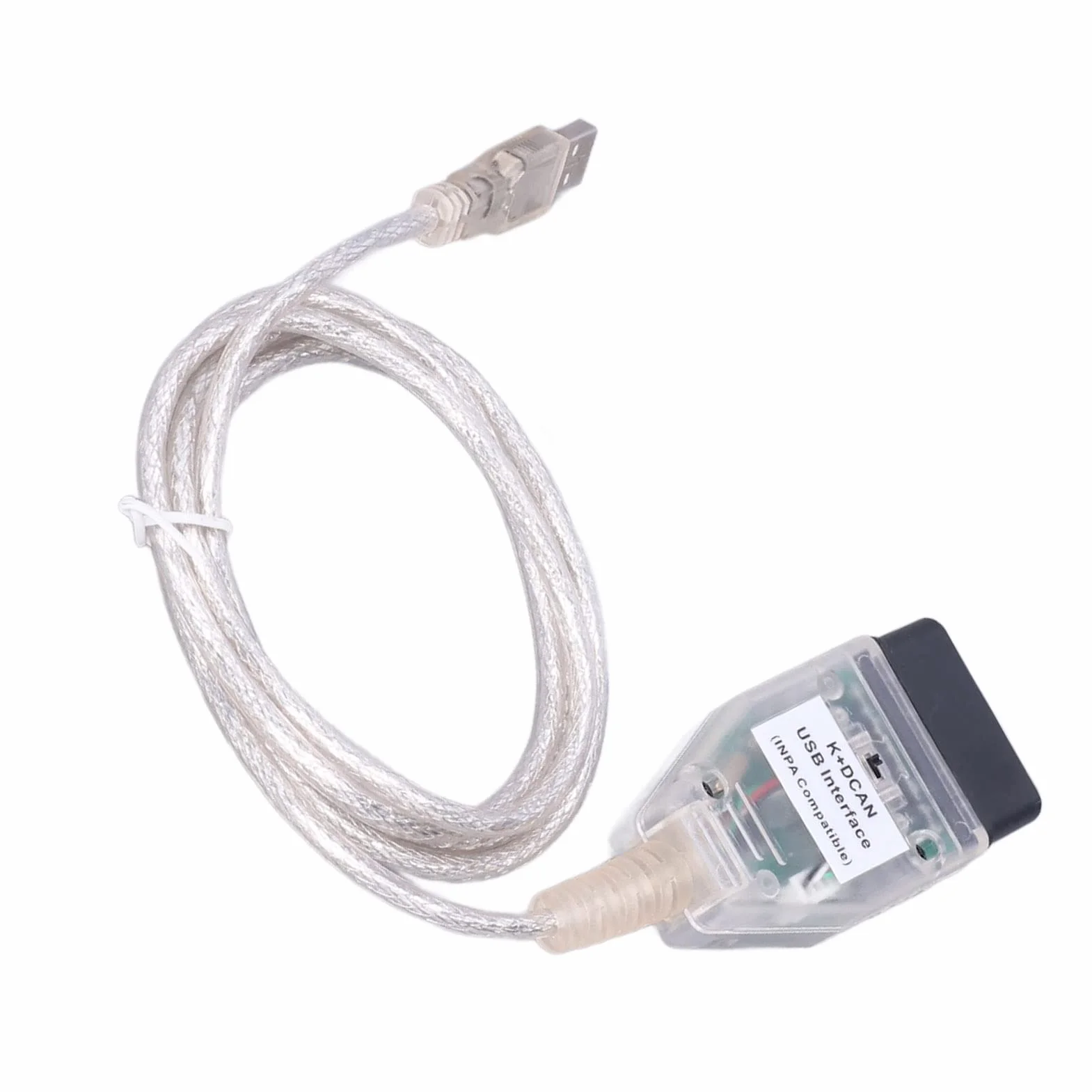 Cavo USB K+DCAN OBD2 Diagnostico Auto per Programmazione Driver