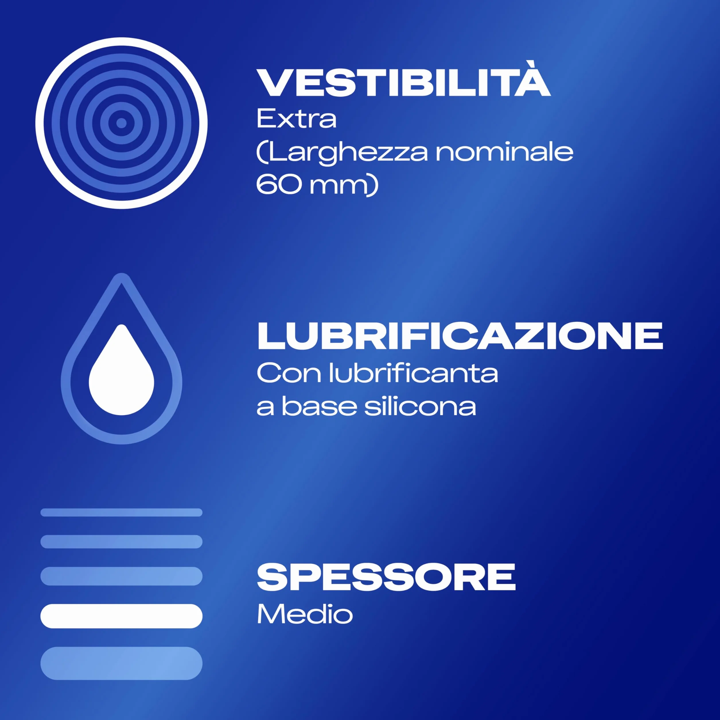 Durex Settebello XXL Preservativi 2XL 20 Profilattici