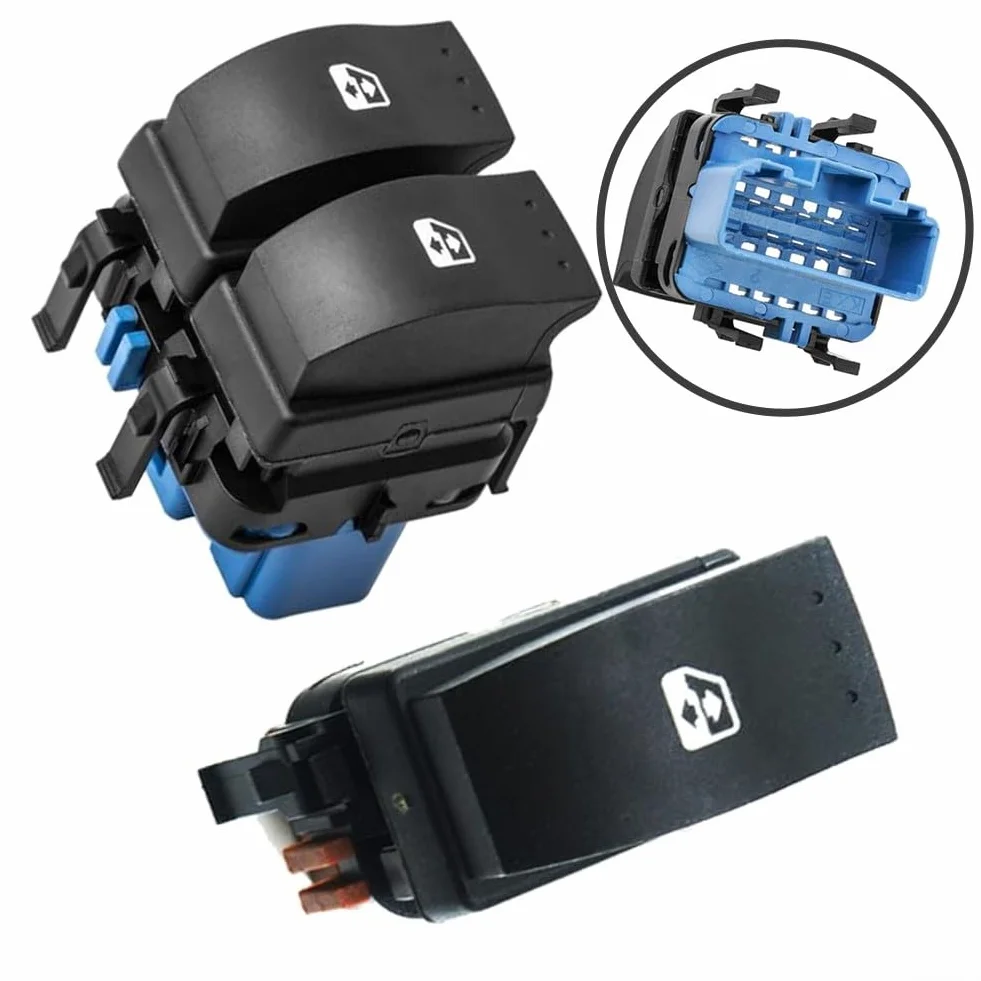 Interruttore alzacristallo per Renault Trafic II, per Master II, per Opel Vivaro, per Nissan per Primastar 1998-2014 2540000QAB