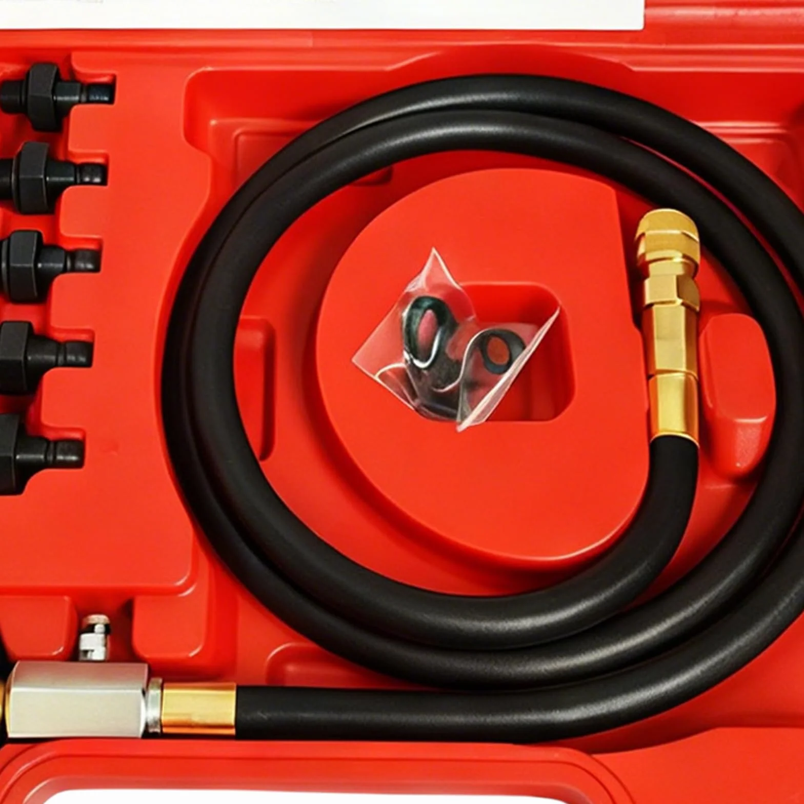 Kit di tester di pressione dell'olio, misuratore di pressione dell'olio, strumento tester di pressione dell'olio, 0-140 PSI, sistema di carburante, sensore meccanico del motore, prova di compressione