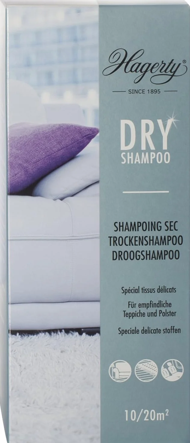 Hagerty Dry Shampoo detergente per tappeti 500 g polvere extra per tappeti delicati