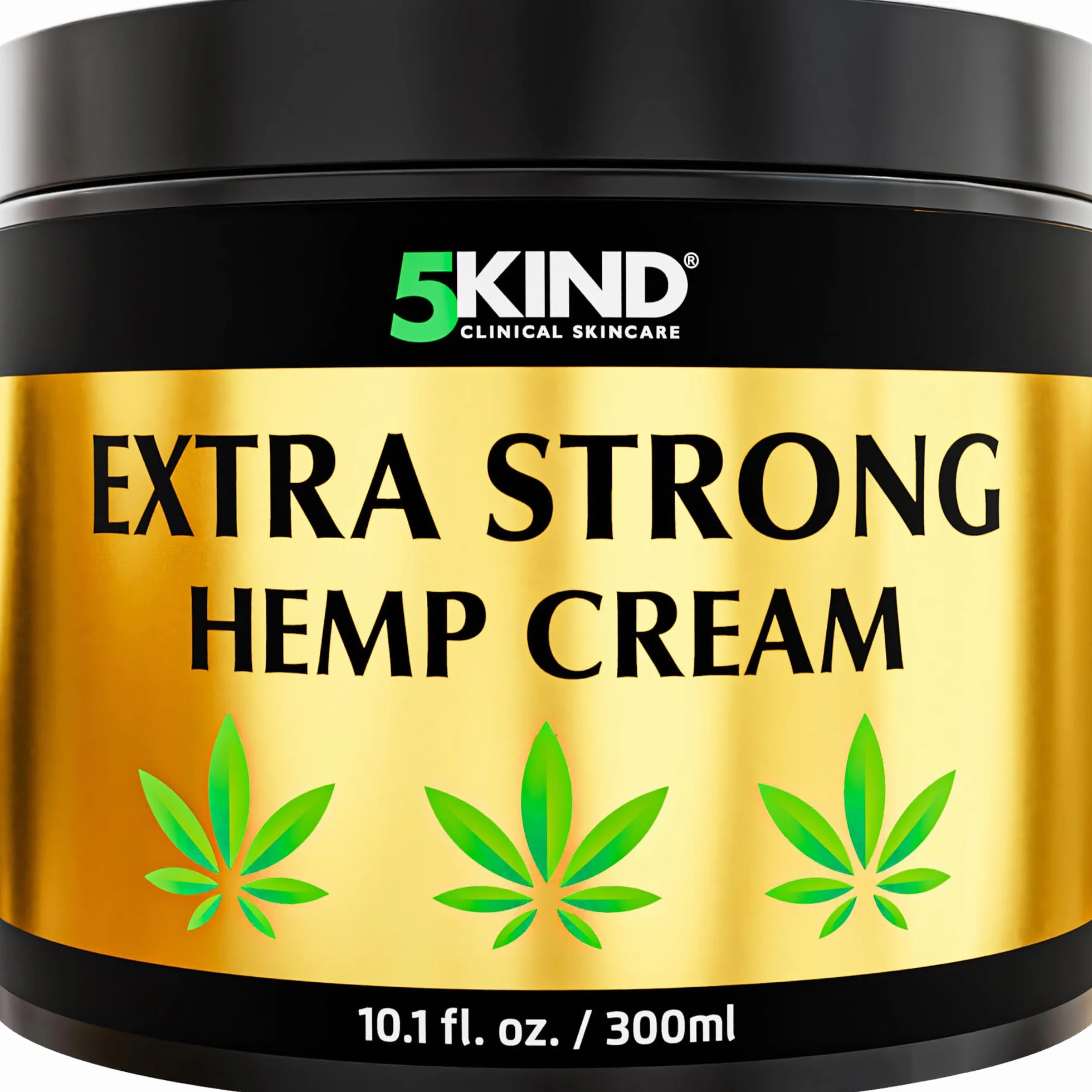 Crema alla canapa extra forte 5Kind 300 ml Ingredienti naturali per tutti i tipi di pelle