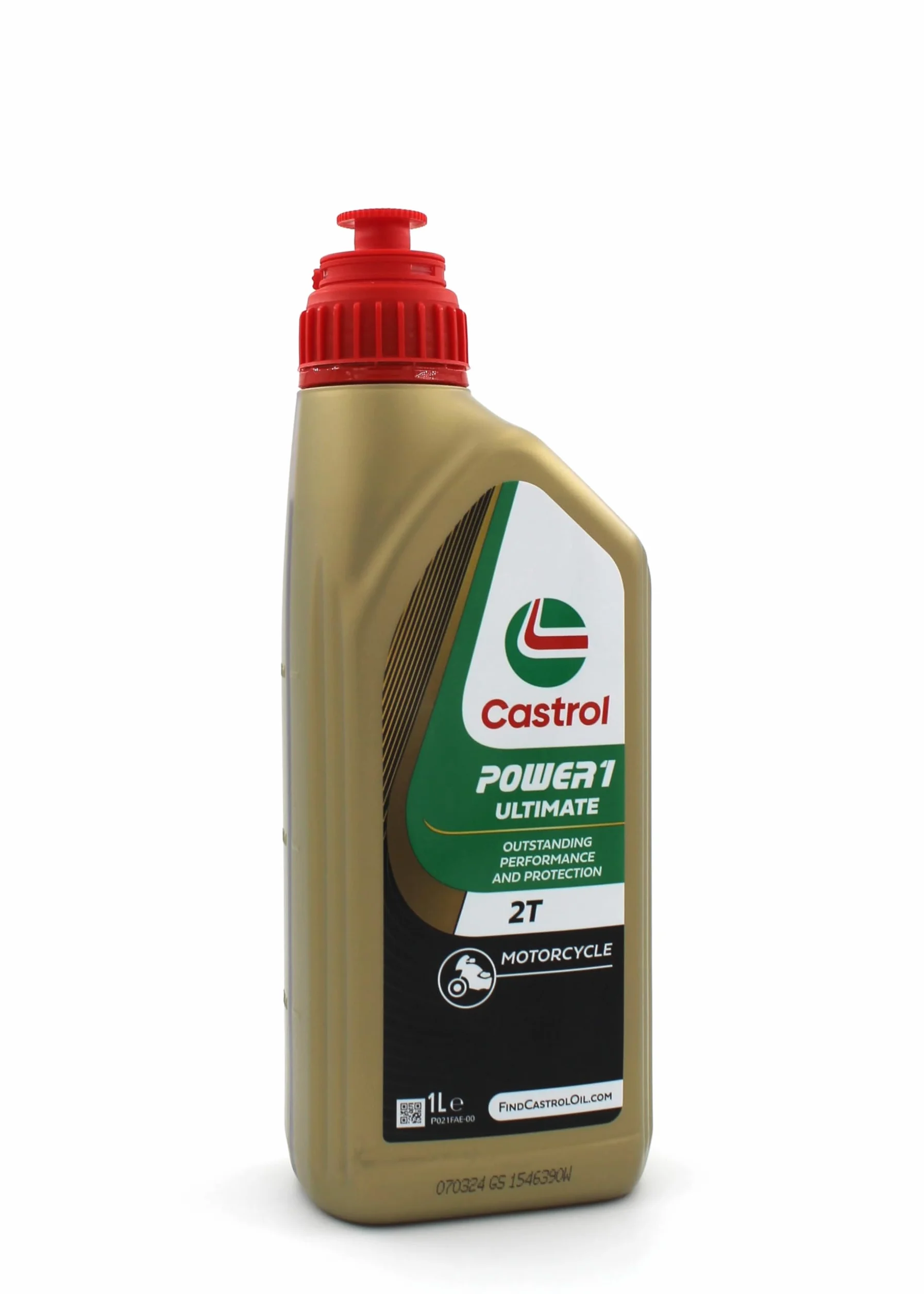 Castrol Power 1 Ultimate 2T Olio Motore 2t Ciclomotore Moto Nuova Formula 2024