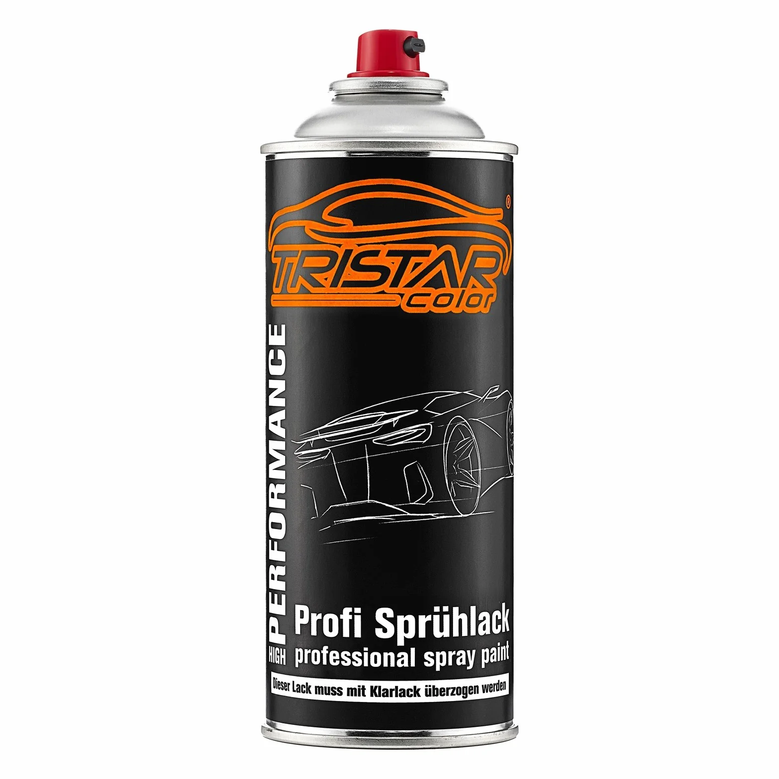 TRISTARcolor Vernice per auto Kit bombolette spray per plastica per Lexus/Scion/Toyota 1F7 Platinsilber Metallic base adesiva vernice di base vernice trasparente con plastificante
