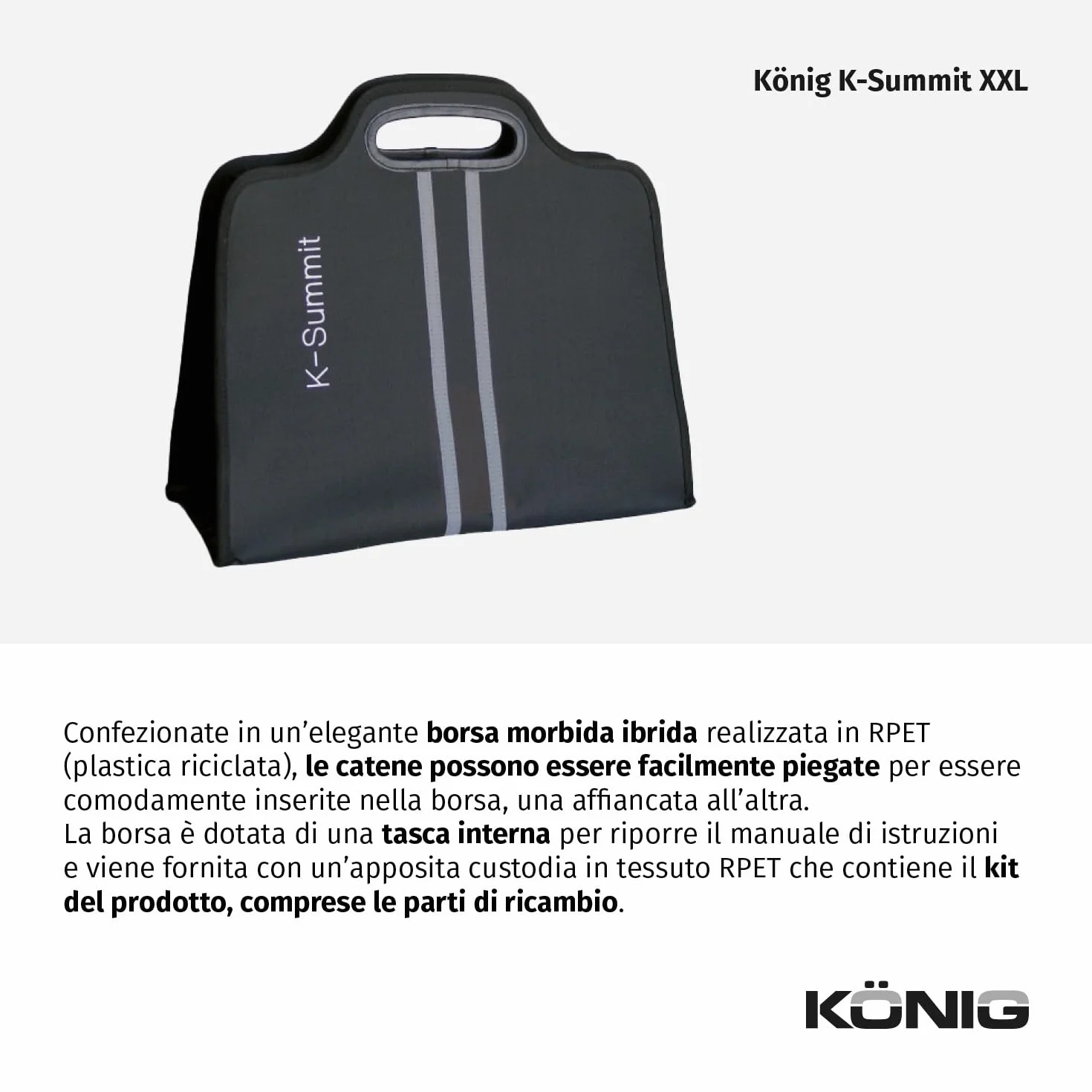 KÖNIG K-Summit XXL K66 - Catene da Neve omologate