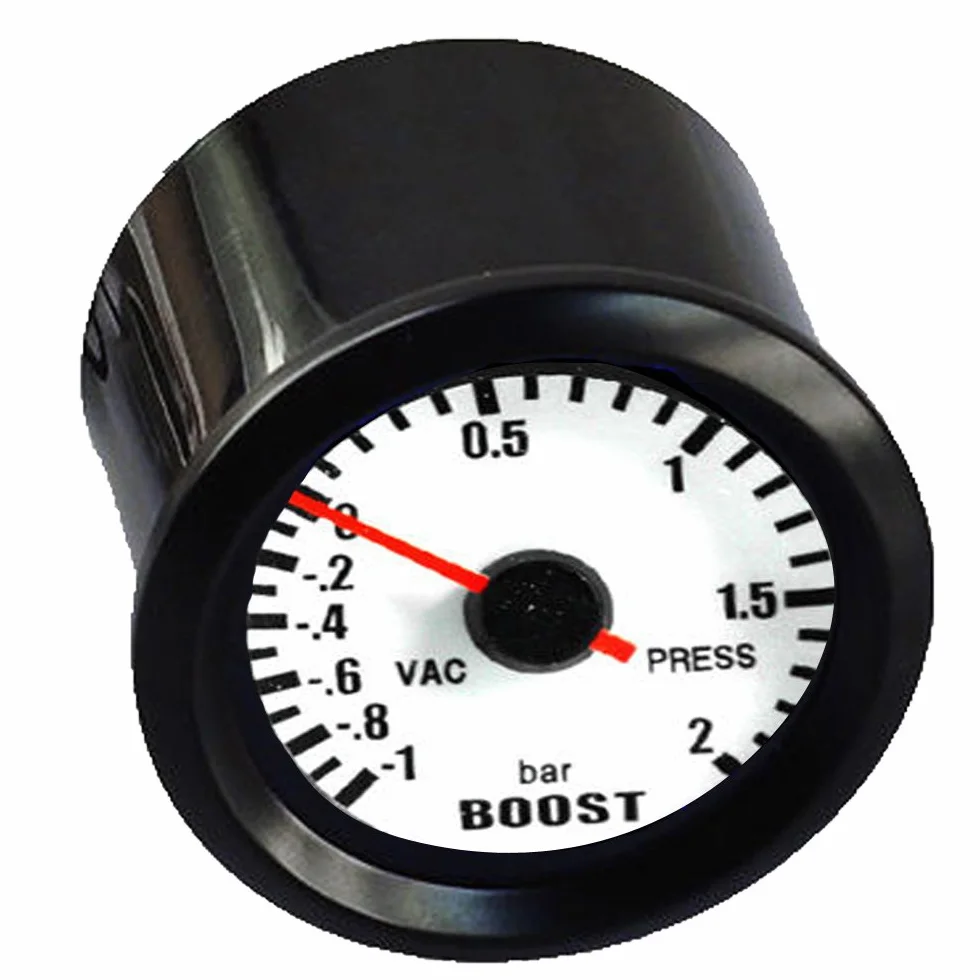E Support 2” 52 mm Indicatore universale con luce LED per auto
