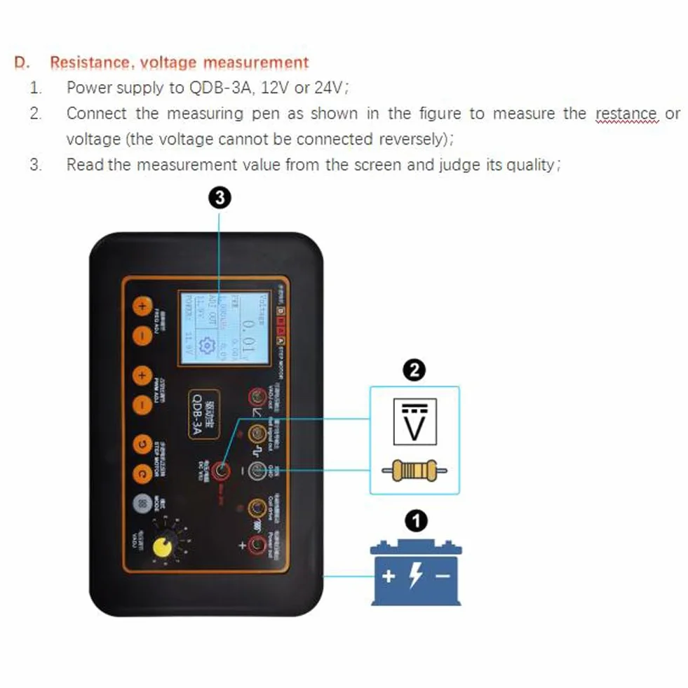 HUIOP QDB-3A Tester per bobine di accensione Drive Automobile Rilevatore di guasti auto