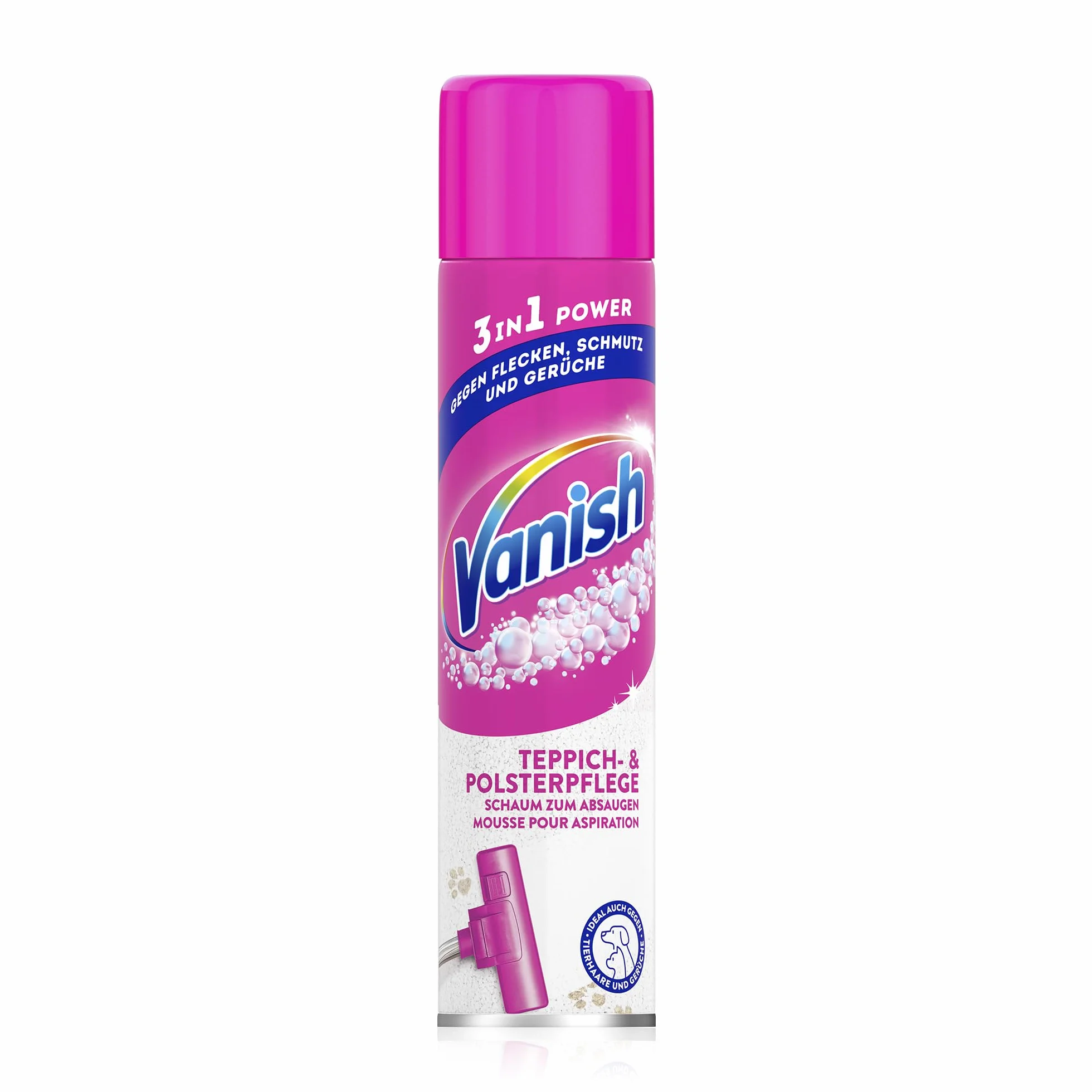 Vanish GOLD Power Detergente per tappeti in schiuma Extra forte 650 ml