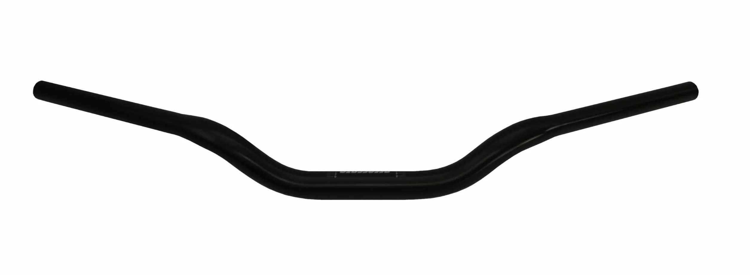 Manubrio Accossato nero alluminio per Aprilia SMV 750 Dorsoduro 2008-2013 diametro 28,5 mm altezza media