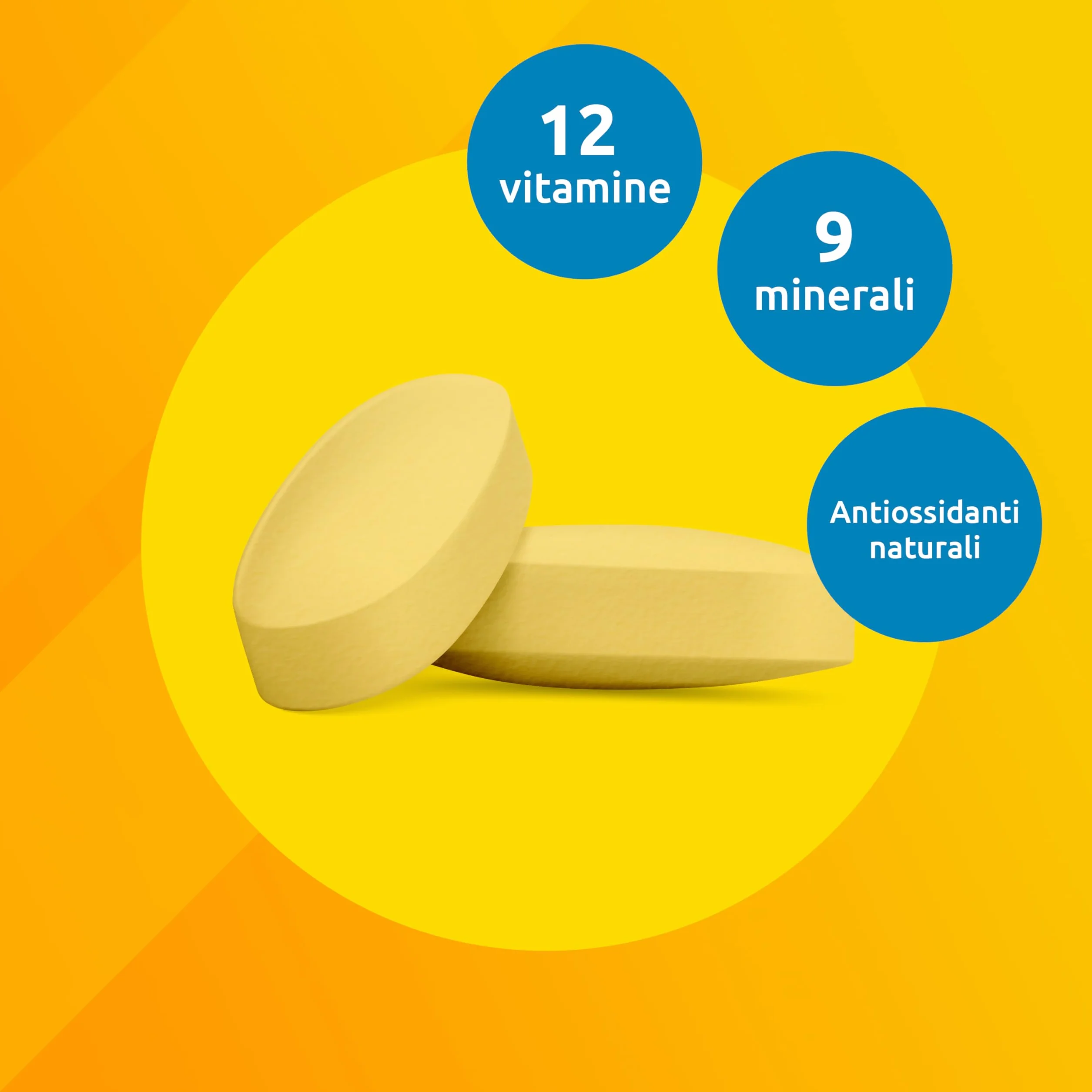 Supradyn Ricarica 50+ Integratore Multivitaminico Completo Vitamine e Minerali 90 Compresse Rivestite