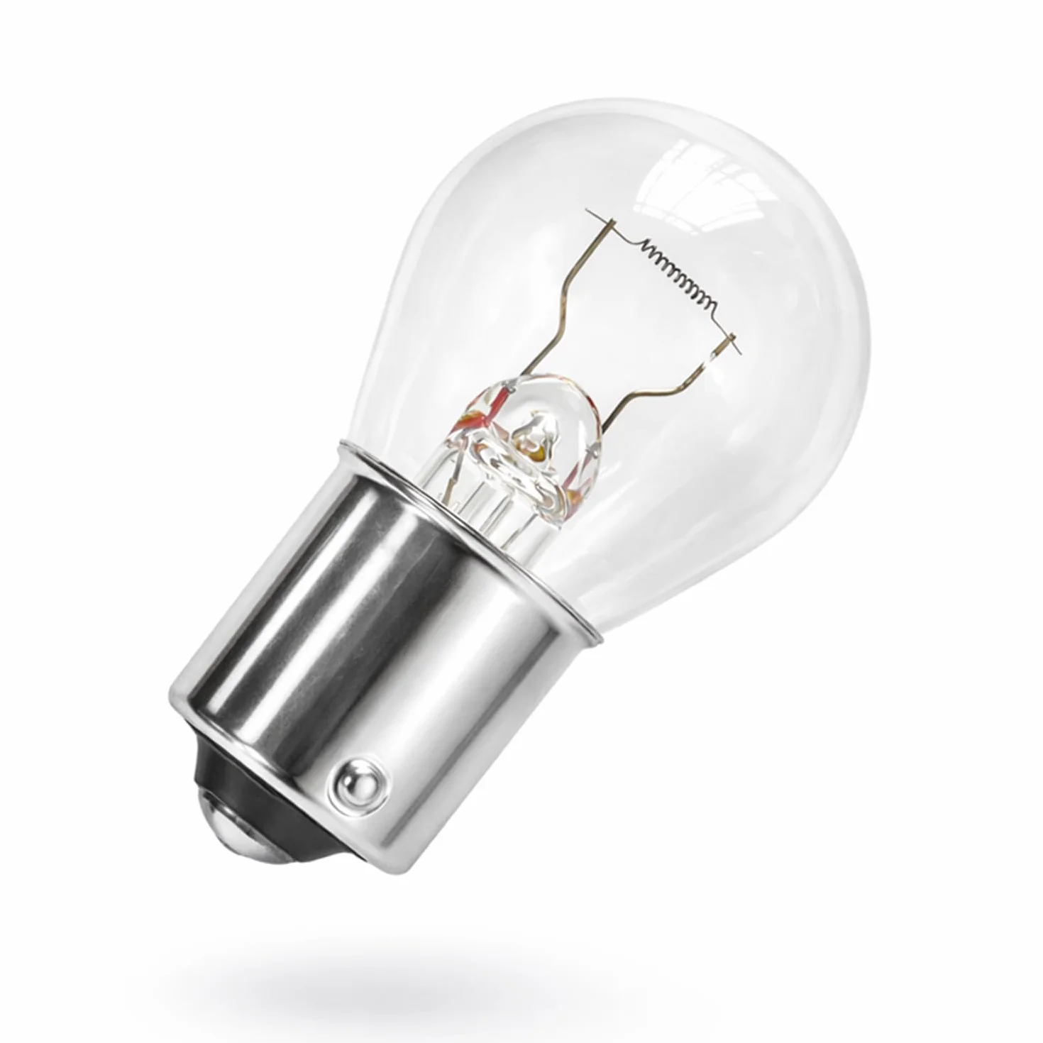 LIGHTWORLD24 Set 10 lampadine P21W 12V 21W BA15s per luci auto