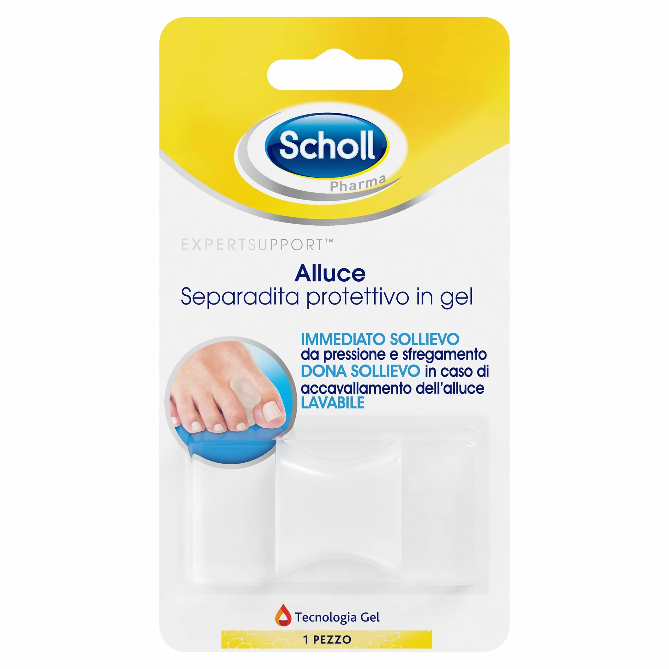 Scholl Separadita per Alluce in Gel