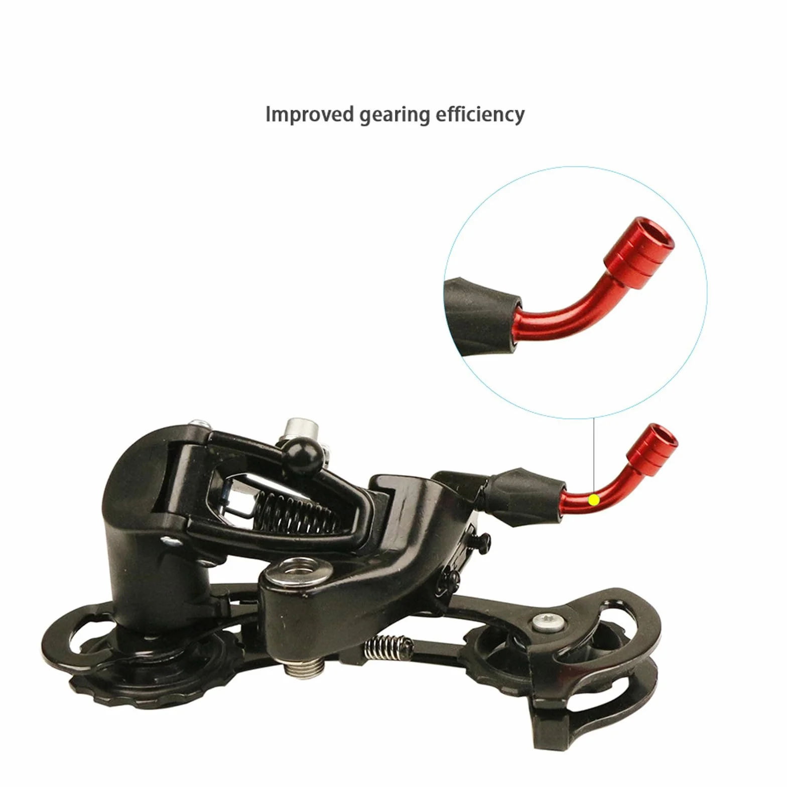 Biciclette Freno Noodles Bend Tubo Guida Cavo Bici V Noodles Parte per Manutenzione