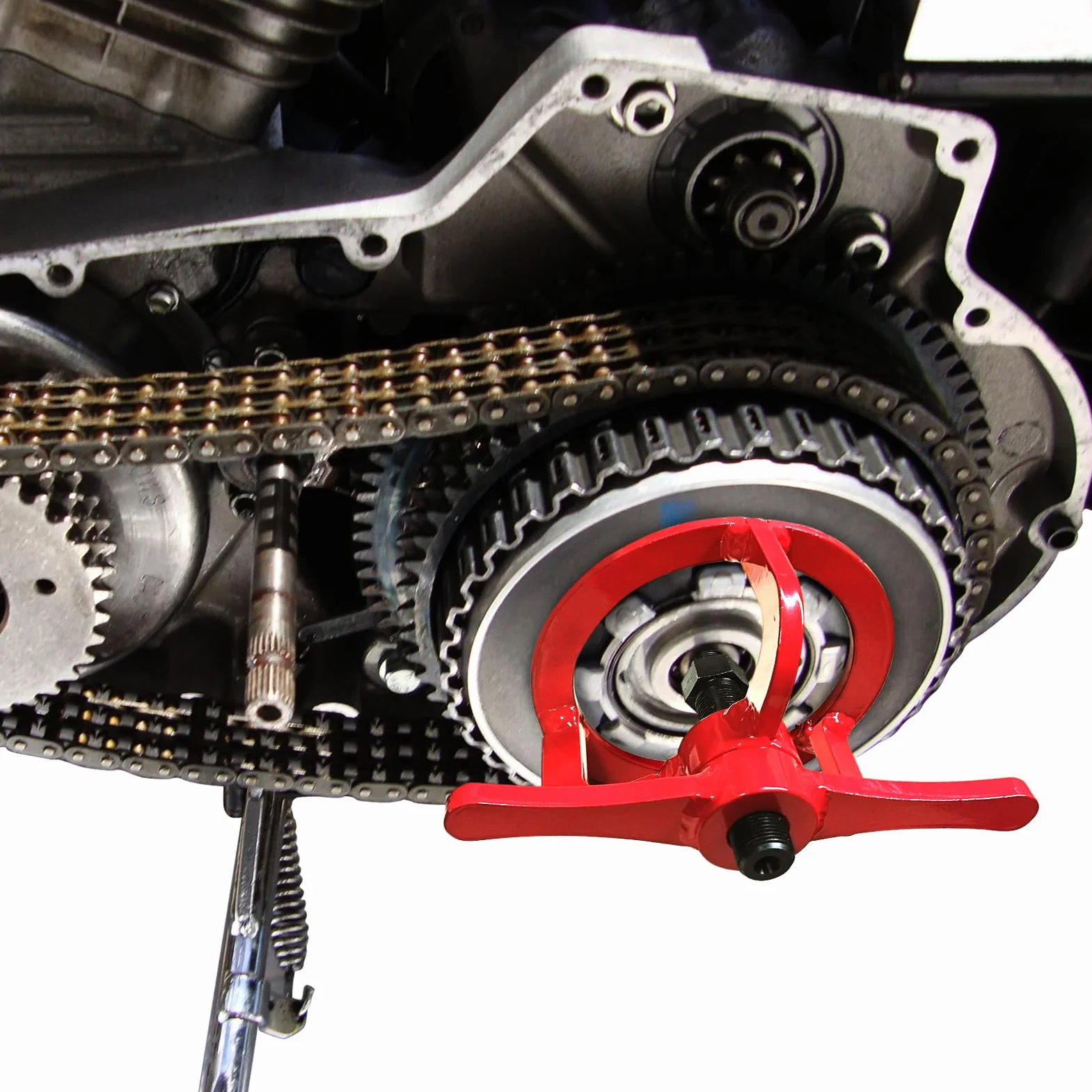 Wsays Clutch Spring Compressor Compression Tool Compatible with Harley Evo Sportster XL 883 1200 1991-2022, Buell 1995-2001 Models (Replaces for Part Number 38515A)