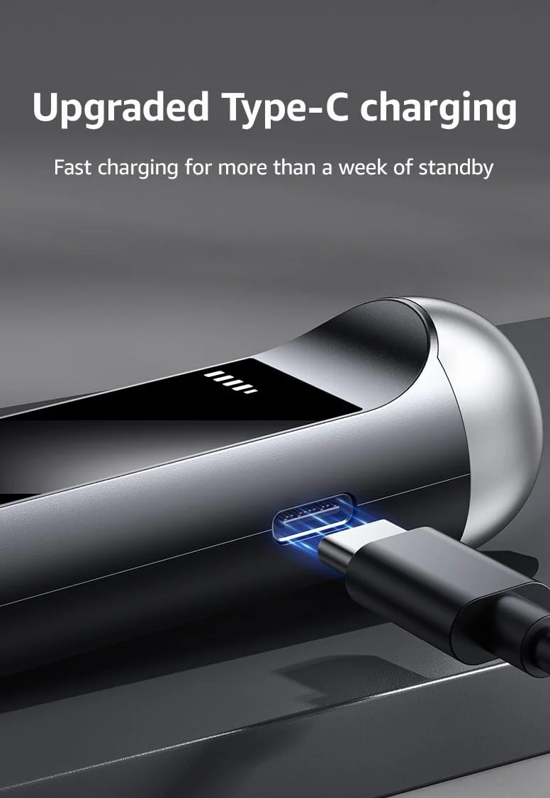 Etilometro Portatile Certificato CE, Alcol Test Portatile Digitale Senza Beccucci, Alta Precisione con Chip Intelligente, Ricarica USB-C, Etilometro Professionale per Auto, Uso Personale e Famiglia