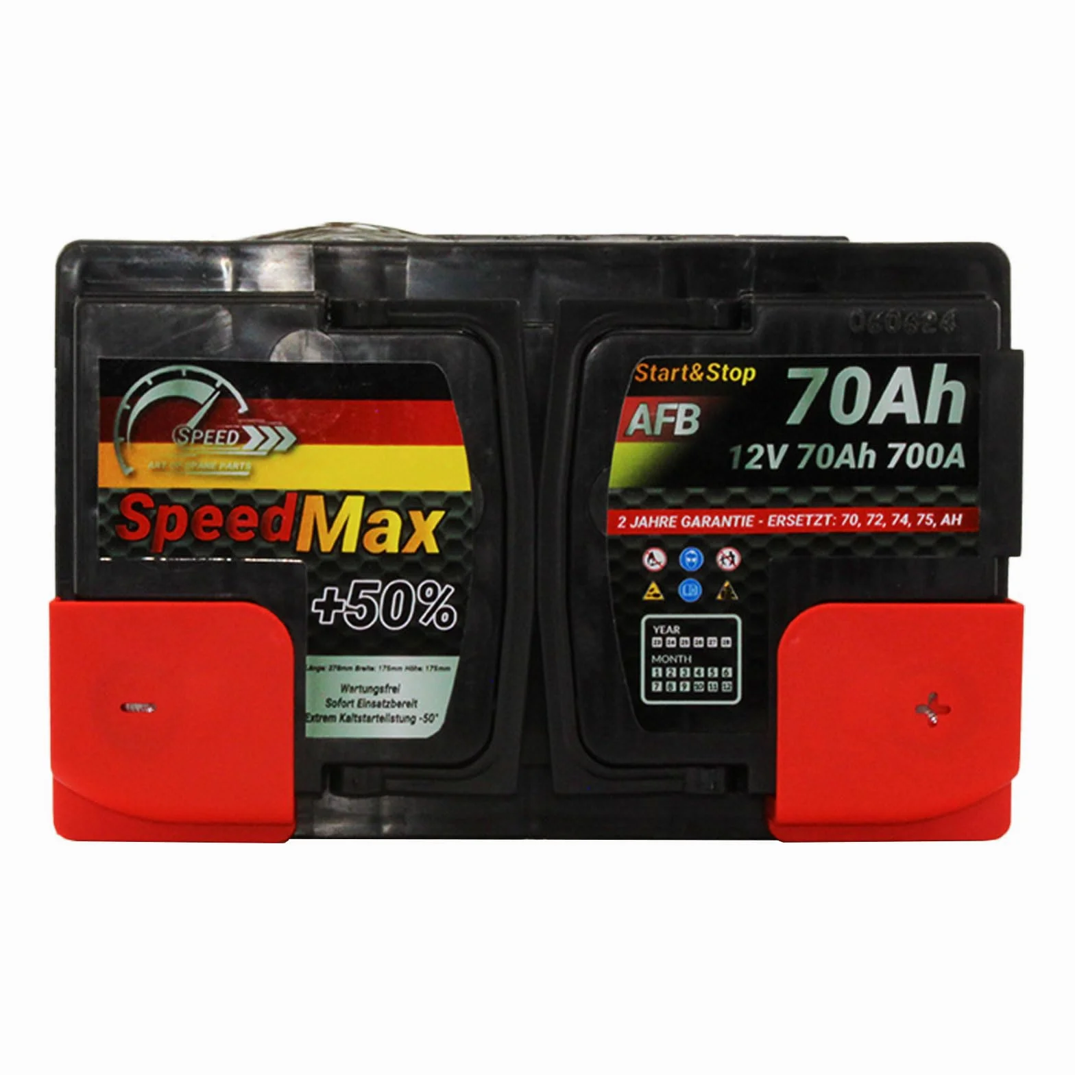 Batteria auto 70Ah AFB Speed Max Start&Stop 700A 12v L3 EFB