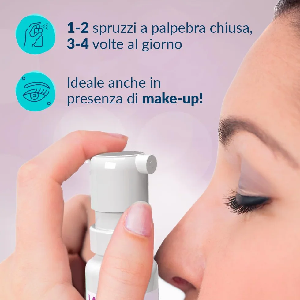 Fidia Farmaceutici Lacrisek Plus Spray Oculare Liposomi Vitamina A E Aminoacidi 8 ml