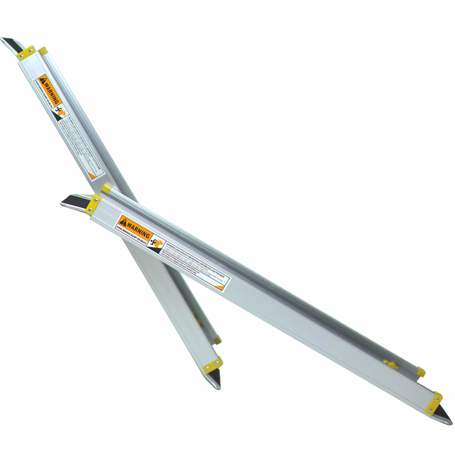 COSTWAY Set di 2 Rampa per Sedie a Rotelle in Alluminio, 3 Lunghezze, Rampa Telescopica Regolabile con Superficie Antiscivolo, con Serrature di Sicurezza, per Gradini Fino a 61 cm (121,5-212,5 cm)