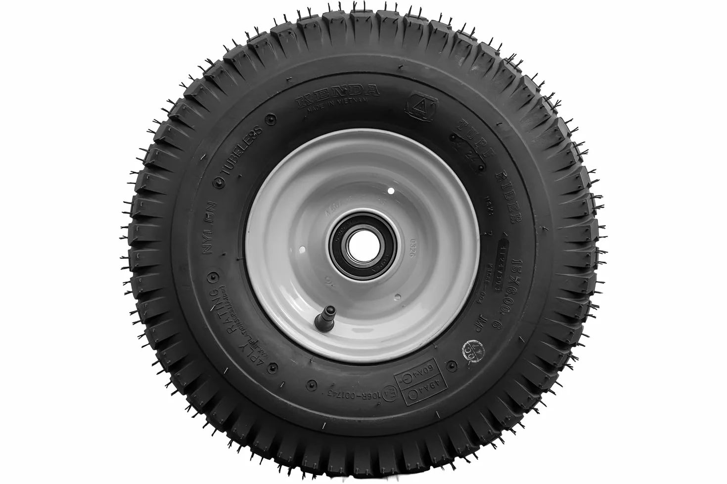 UNITRAILER Ruota completa Quad 15 x 6.00-6 Kenda 257 kg