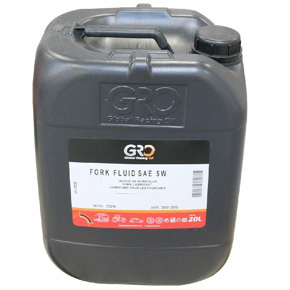 GRO OLIO FORCELLA GLOBAL RACING OIL 5W 20 LITRI