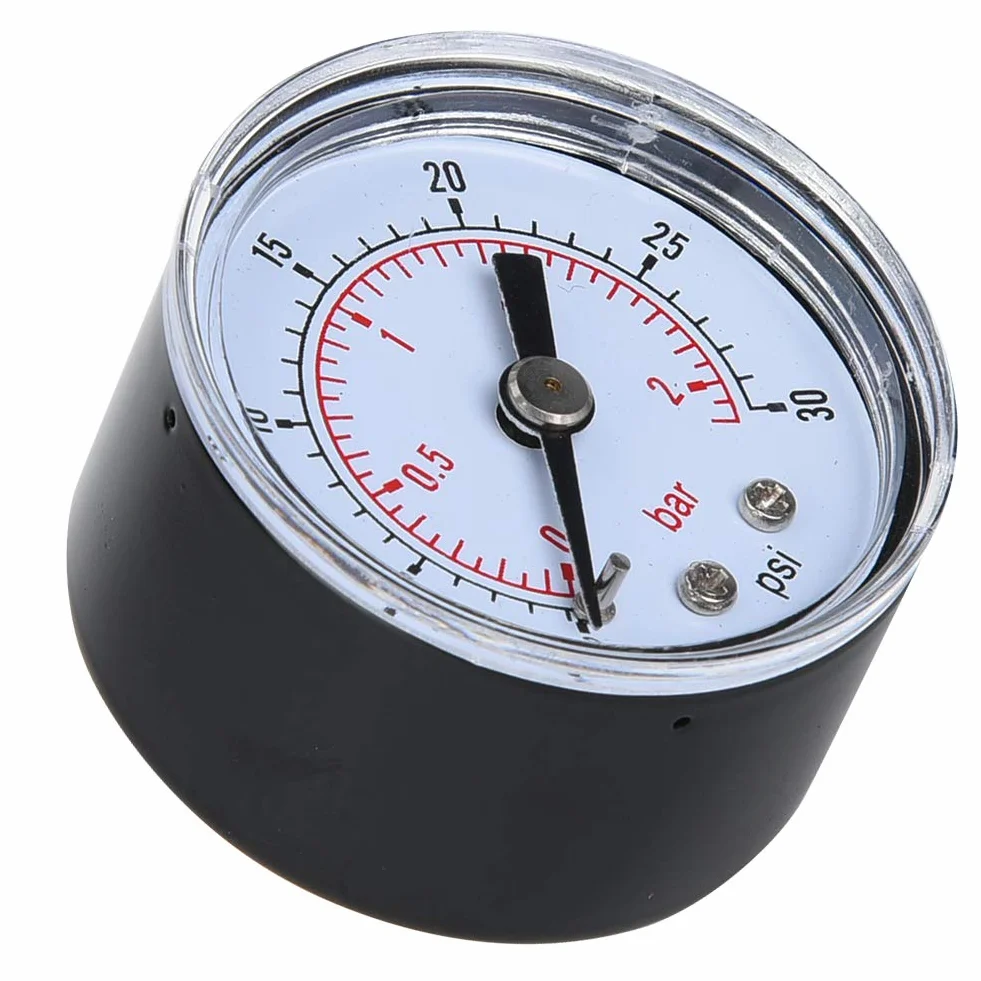Manometro aria meccanico BSPT 1/8 pollice 0-30 psi 0-2 bar